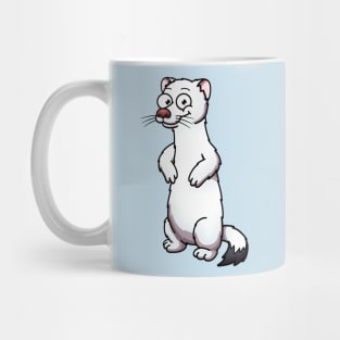 Cute Arctic Weasel Mug